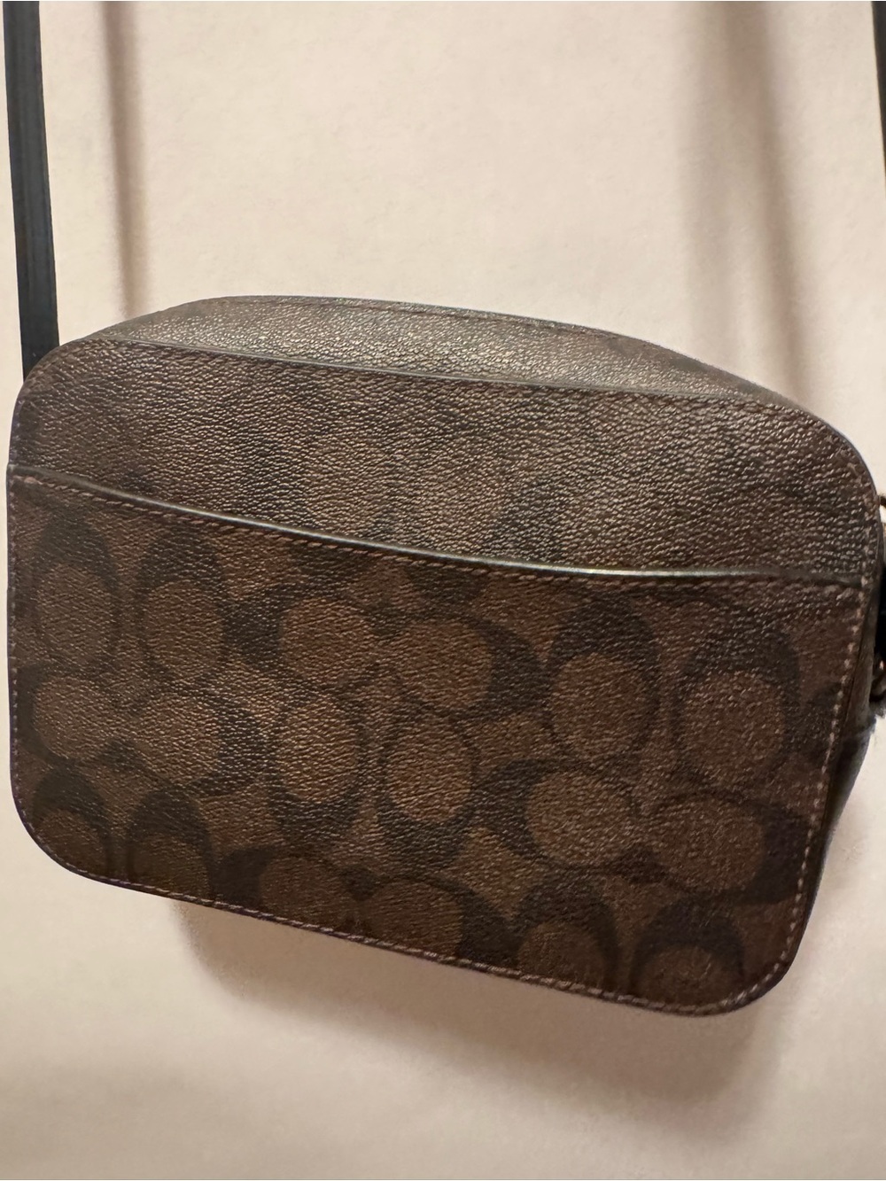Coach mini Jamie small crossbody purse  signature camera canvas bag - Picture 7 of 10